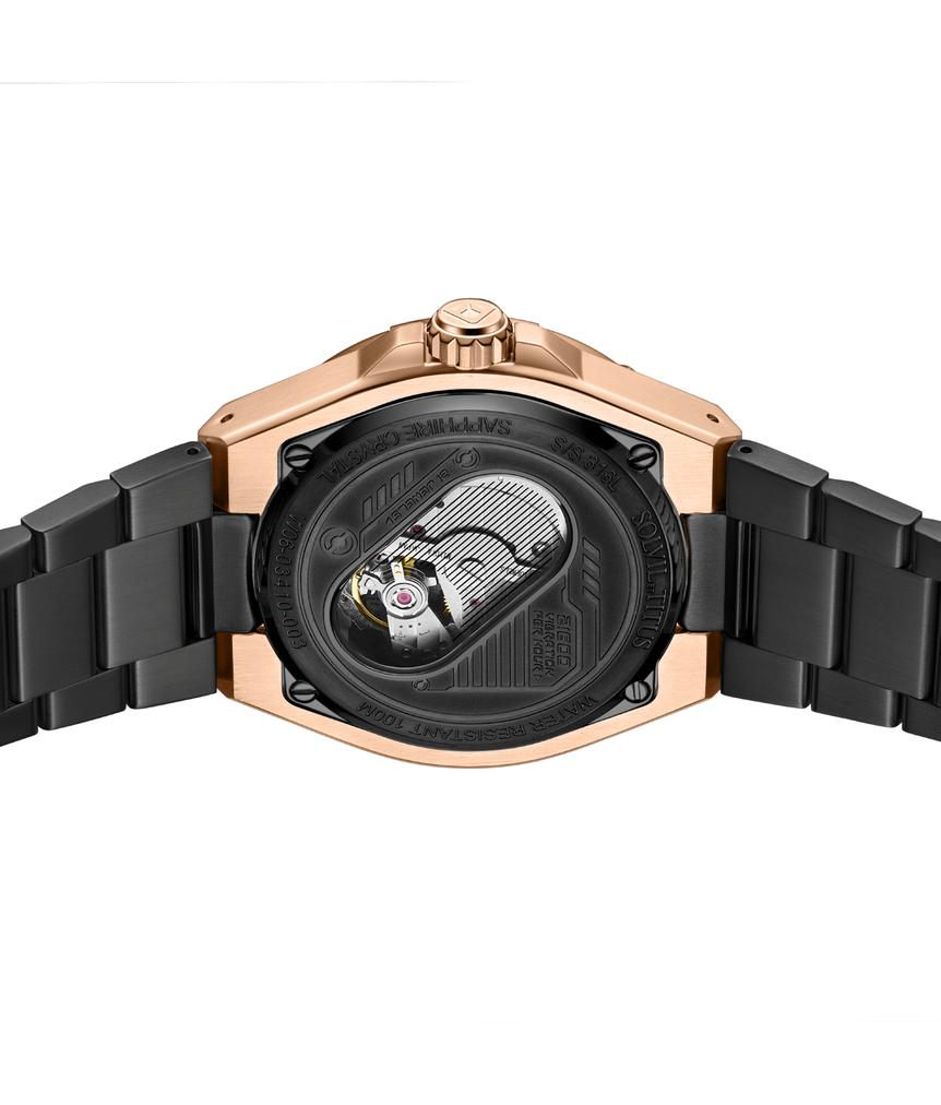 Voyager多功能自動機械不鏽鋼腕錶  W06-03410-003