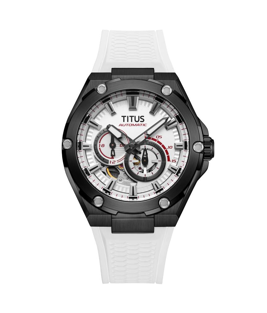 Voyager多功能自動機械矽膠腕錶  W06-03410-009