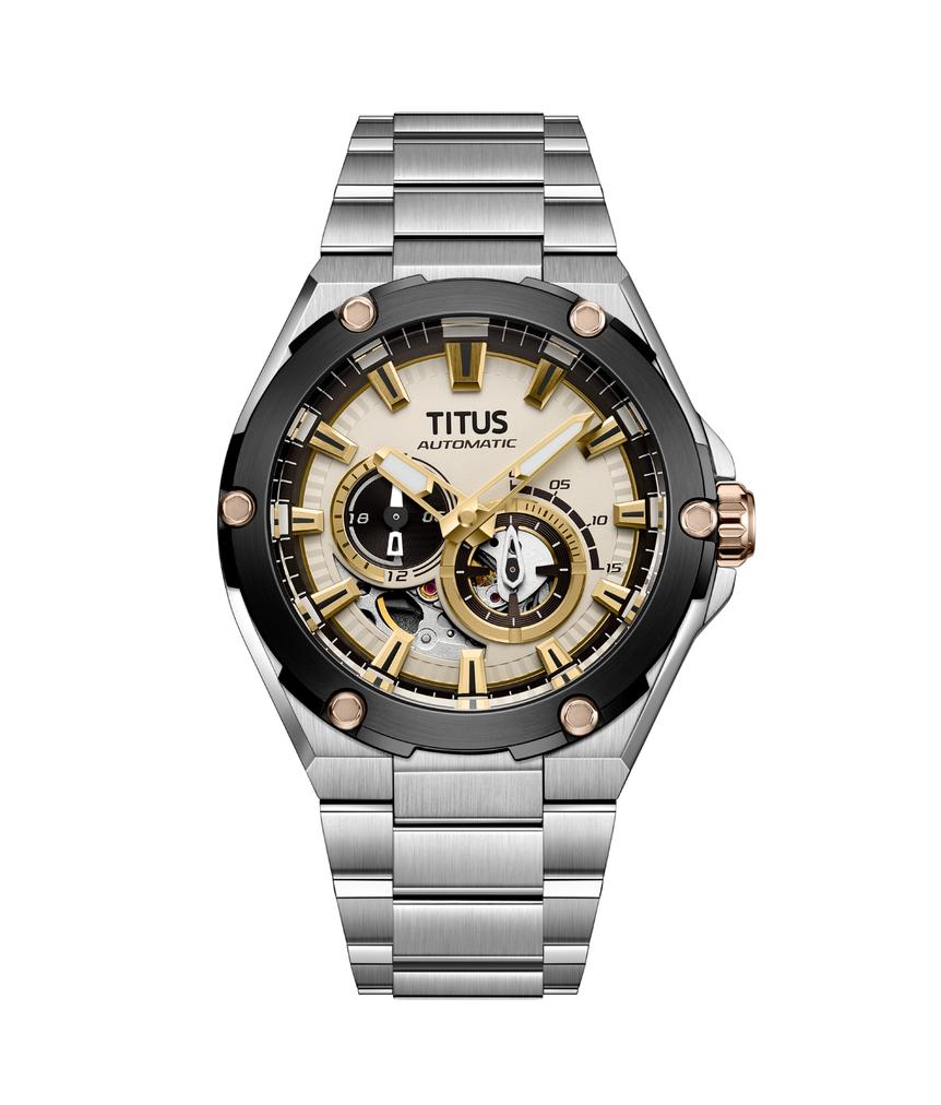 Voyager Multi-Function Mechanical Stainless Steel Watch  W06-03410-013