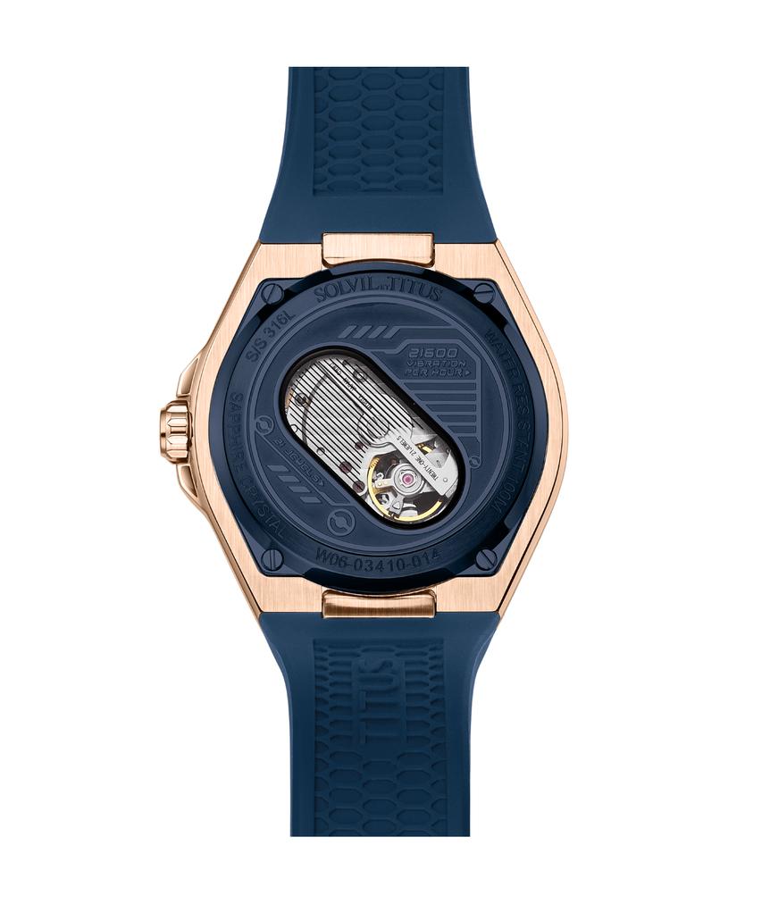 Voyager Multi-Function Mechanical Stainless Steel Watch  W06-03410-014
