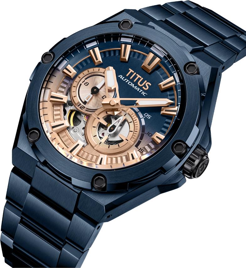 Voyager Multi-Function Mechanical Stainless Steel Watch  W06-03410-015