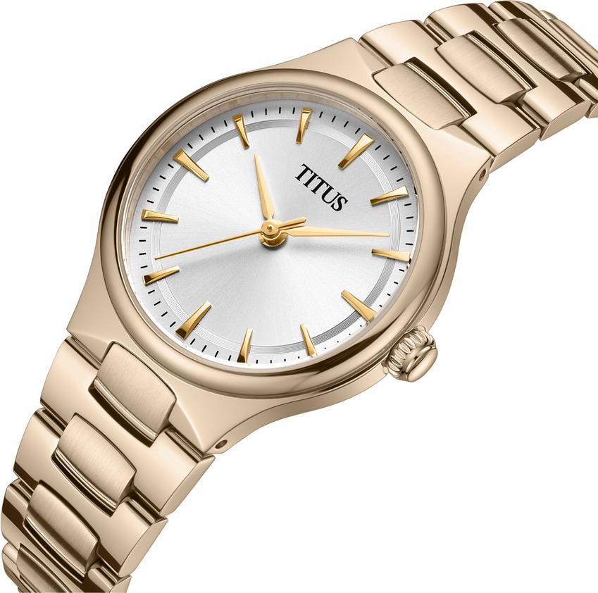 Fair Lady三針石英不鏽鋼腕錶  W06-03411-003