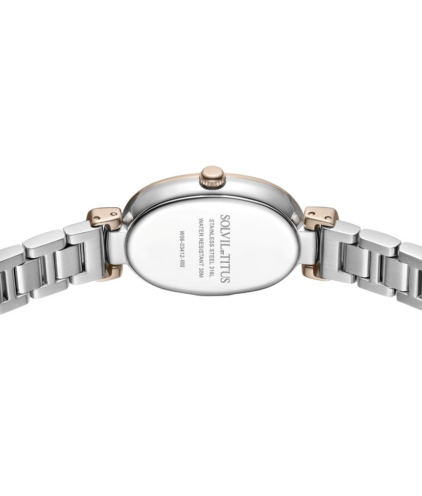 Fair Lady 3 Hands Quartz Stainless Steel Watch  W06-03412-002