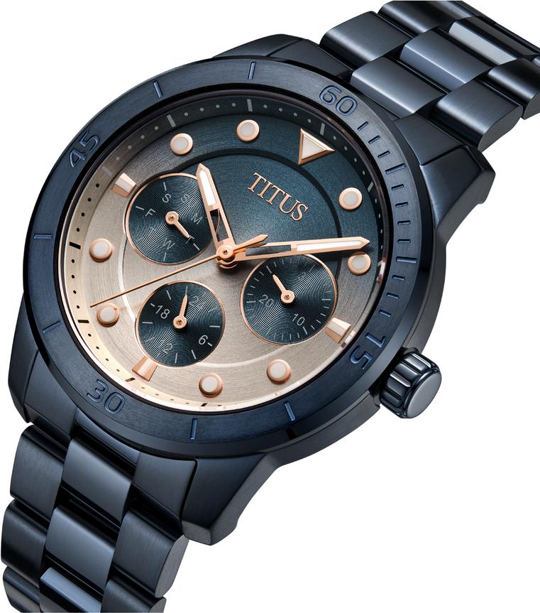 Aspira Multi-Function Quartz Stainless Steel Watch  W06-03413-003