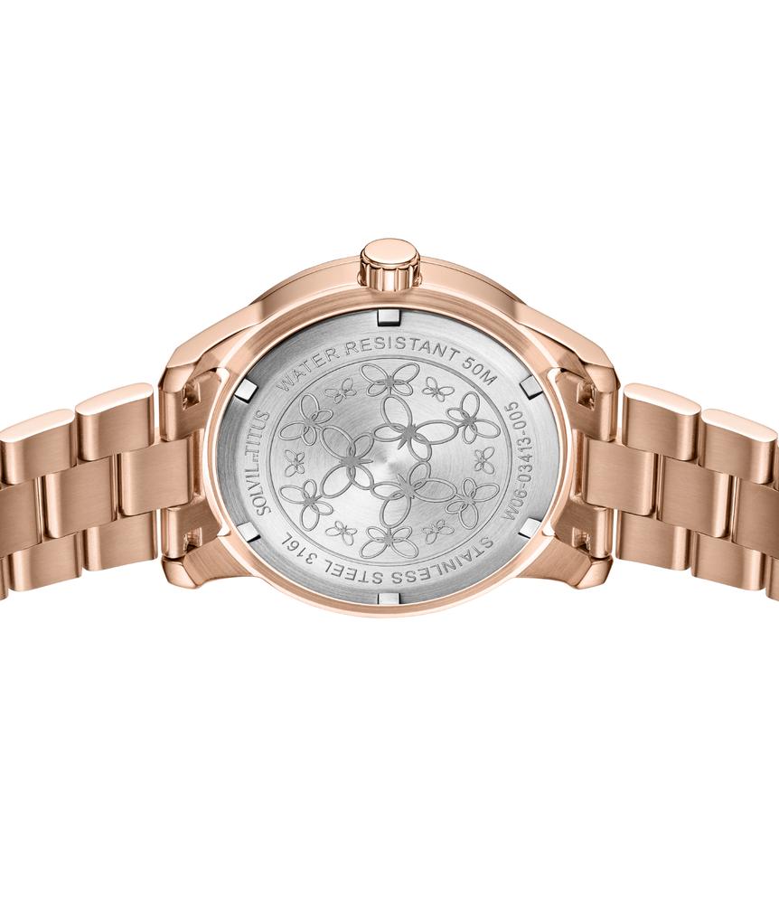 Aspira Multi-Function Quartz Stainless Steel Watch  W06-03413-005