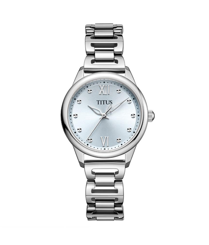 Fashionista三針石英不鏽鋼腕錶  W06-03425-001