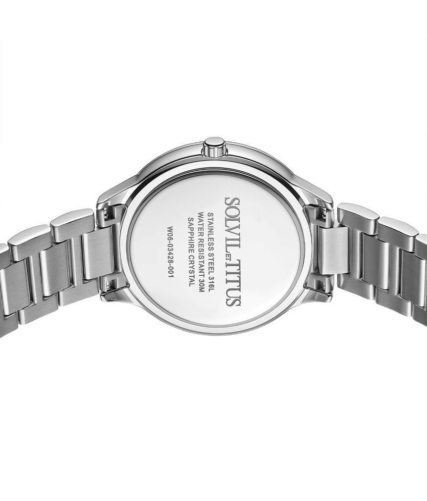Fashionista Multi-Function Quartz Stainless Steel Watch  W06-03428-001