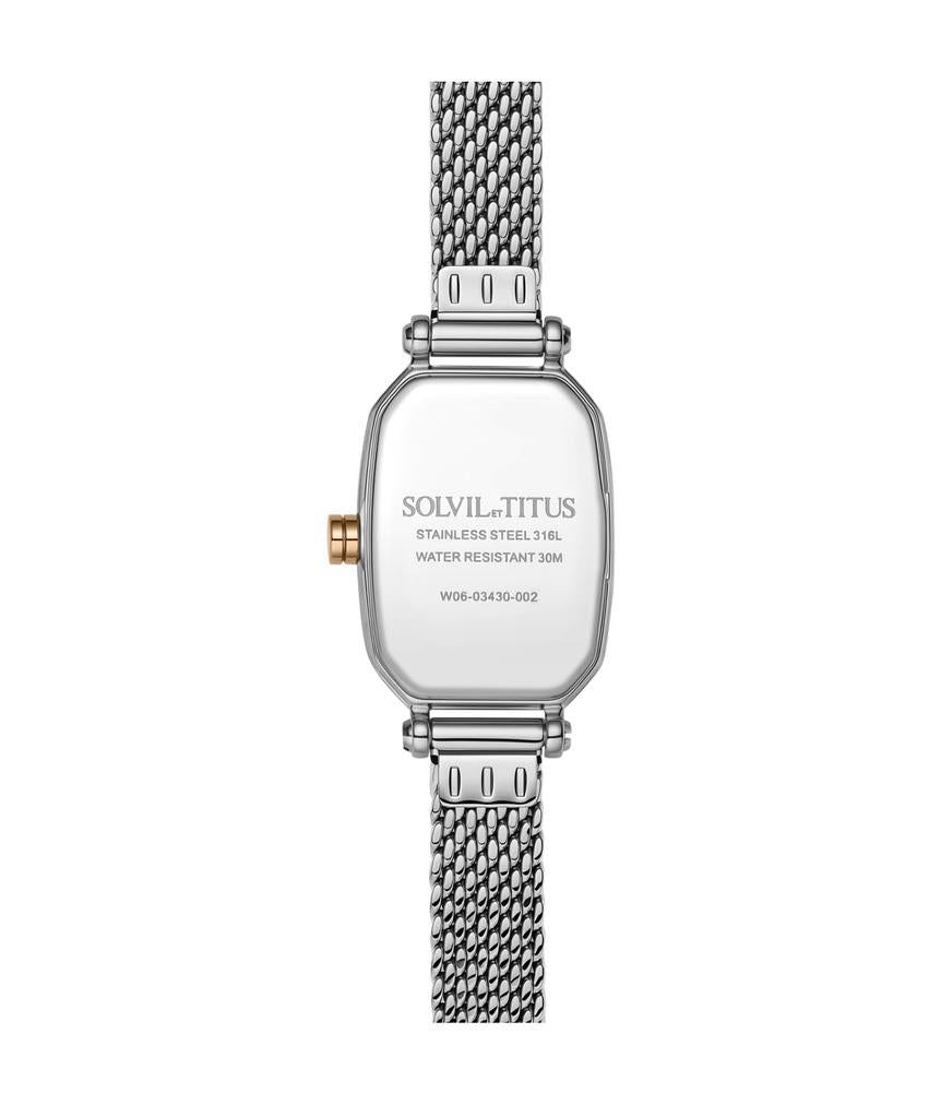 Fashionista 2 Hands Quartz Stainless Steel Watch  W06-03430-002