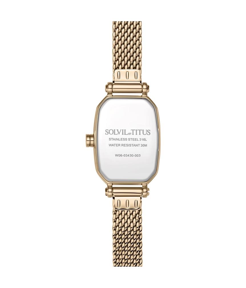 Fashionista 2 Hands Quartz Stainless Steel Watch  W06-03430-003