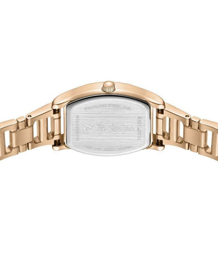 Barista 3 Hands Date Quartz Stainless Steel Watch W06-03326-010