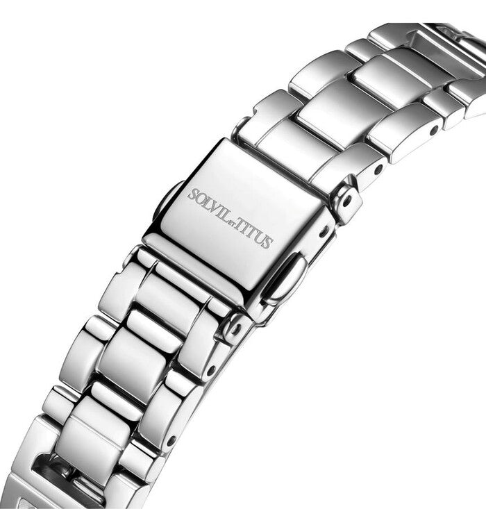 Barista 3 Hands Date Quartz Stainless Steel Watch W06-03326-008