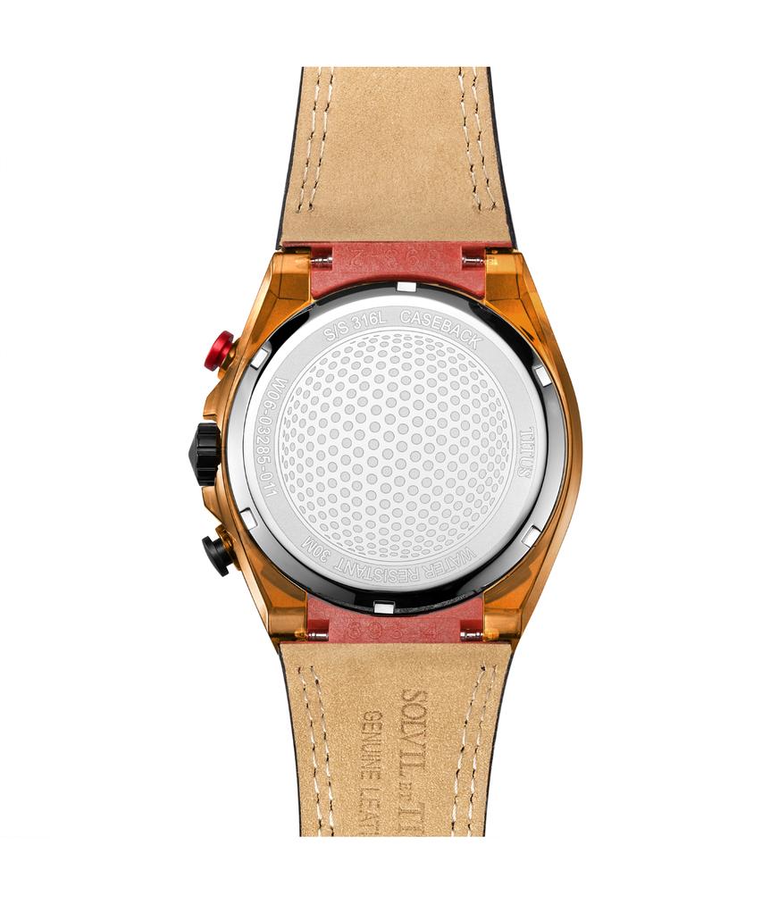 Modernist Chronograph Quartz Leather Watch W06-03285-011