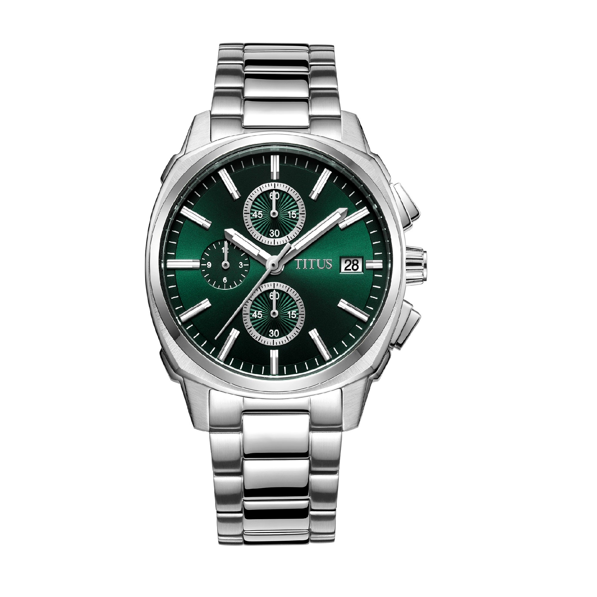 Modernist Chronograph Quartz Stainless Steel Watch W06-03308-010