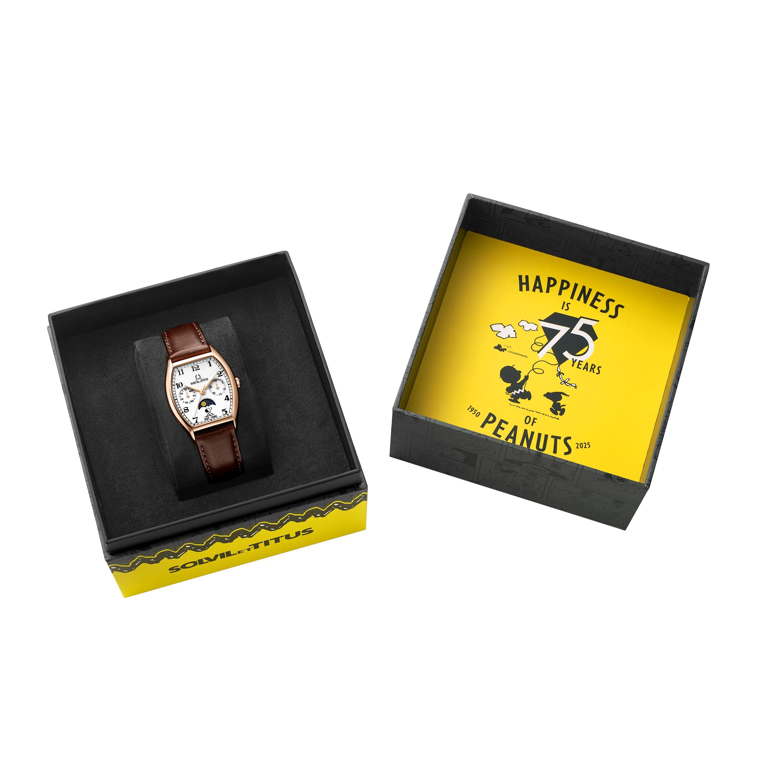 Barista Collection <Peanuts 75th Anniversary> Limited Edition Multi-function Watch (Women's Version) (Limited to 200 pieces) W06-03388-001