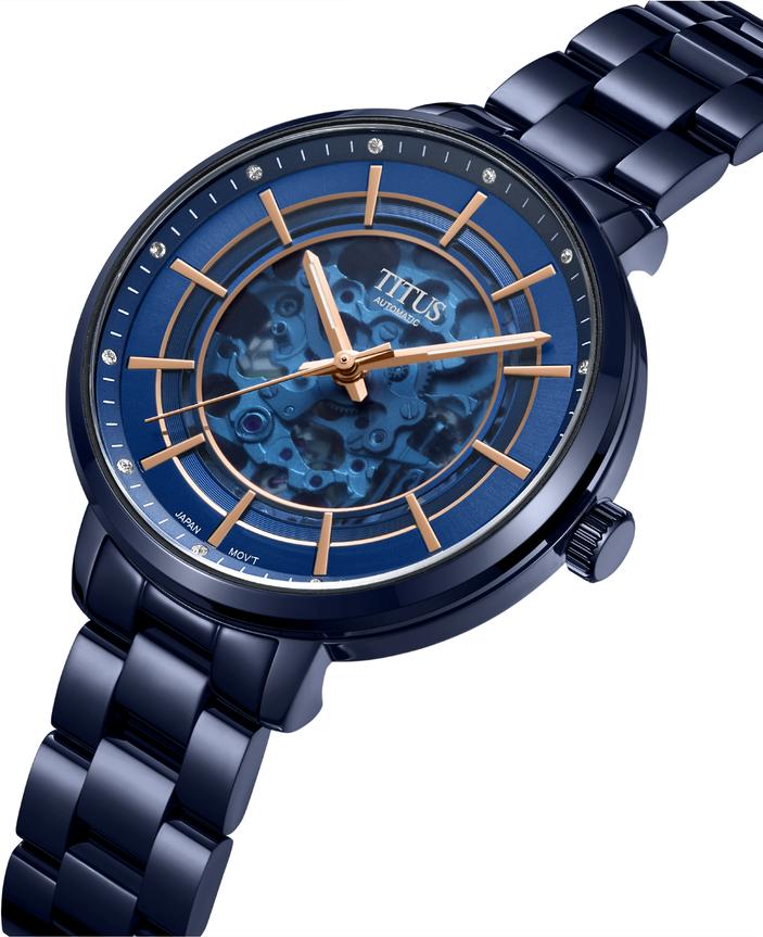 Enlight 3 Hands Automatic Stainless Steel Watch W06-03306-005