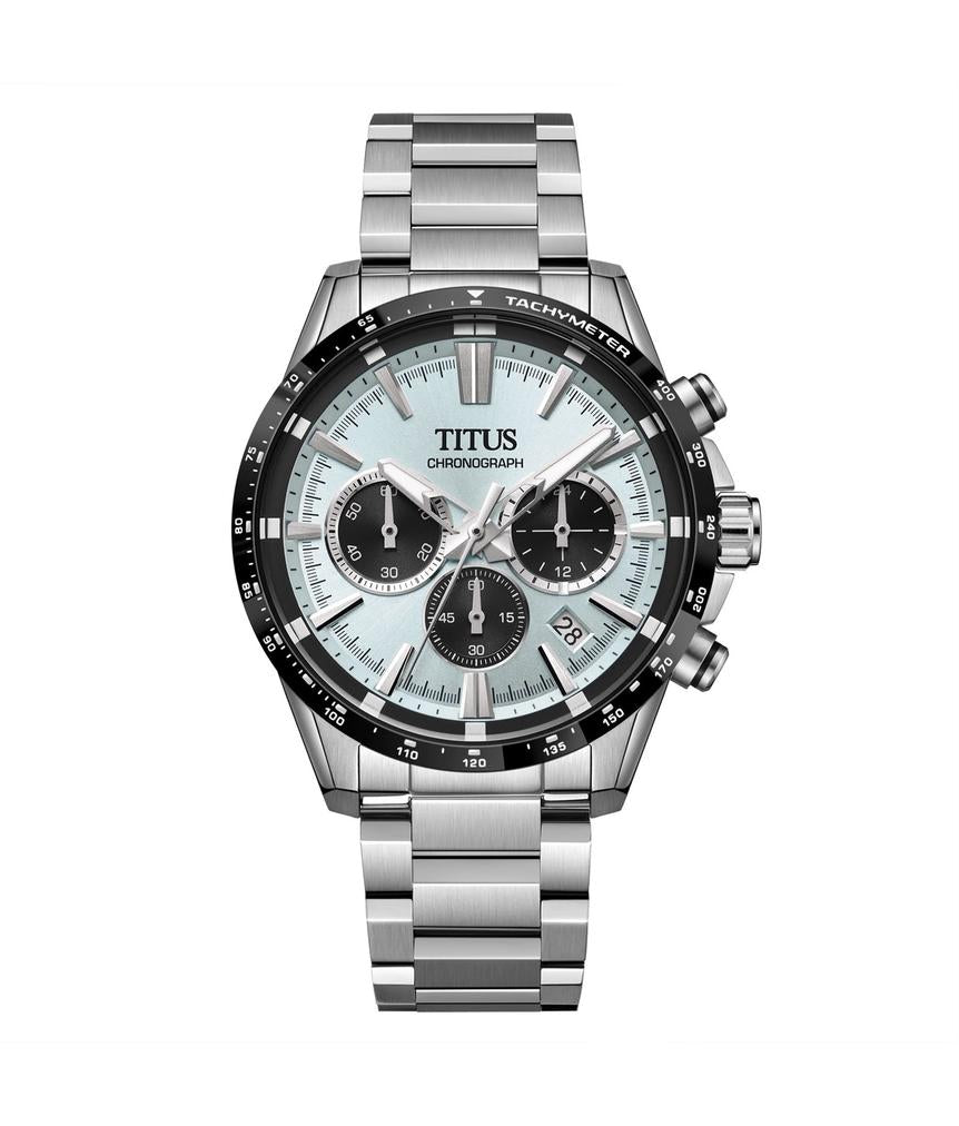 Saber Chronograph Quartz Stainless Steel Watch  W06-03401-008