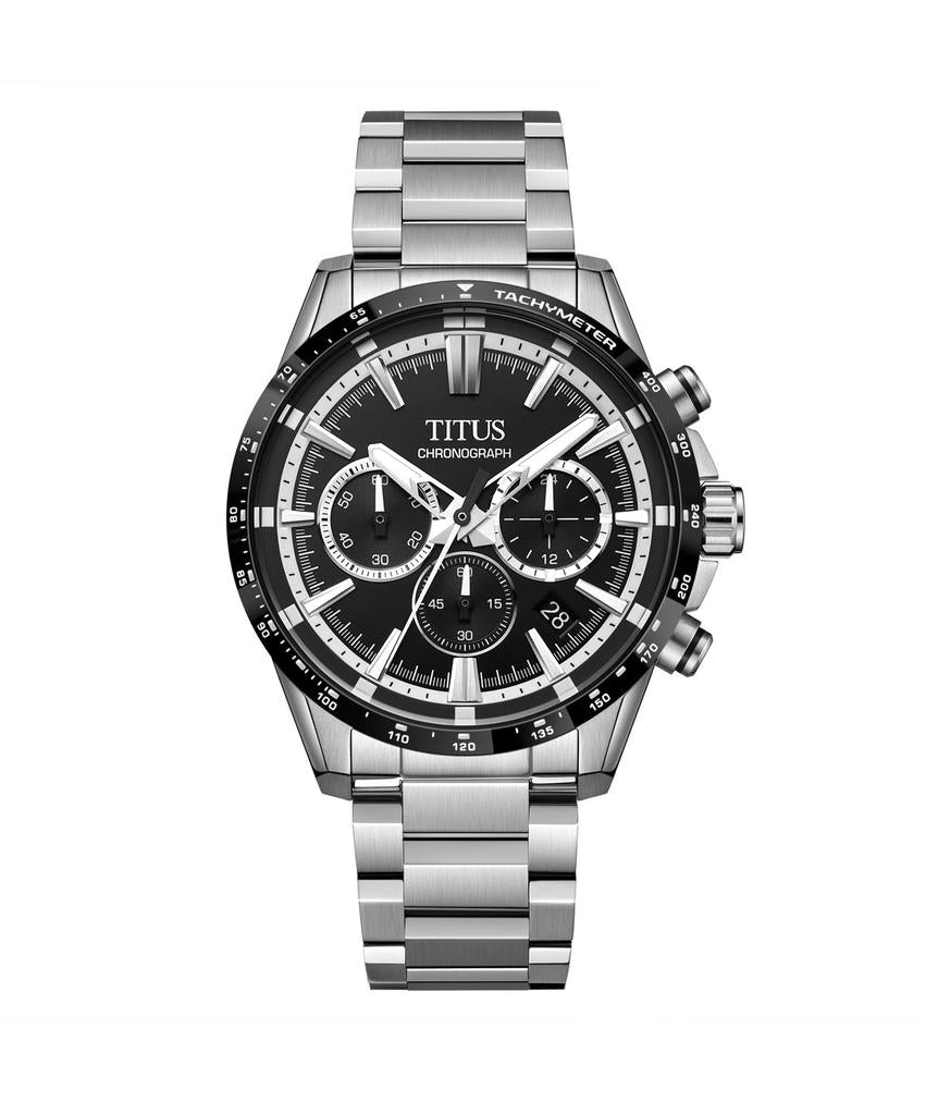 Saber Chronograph Quartz Stainless Steel Watch  W06-03401-010