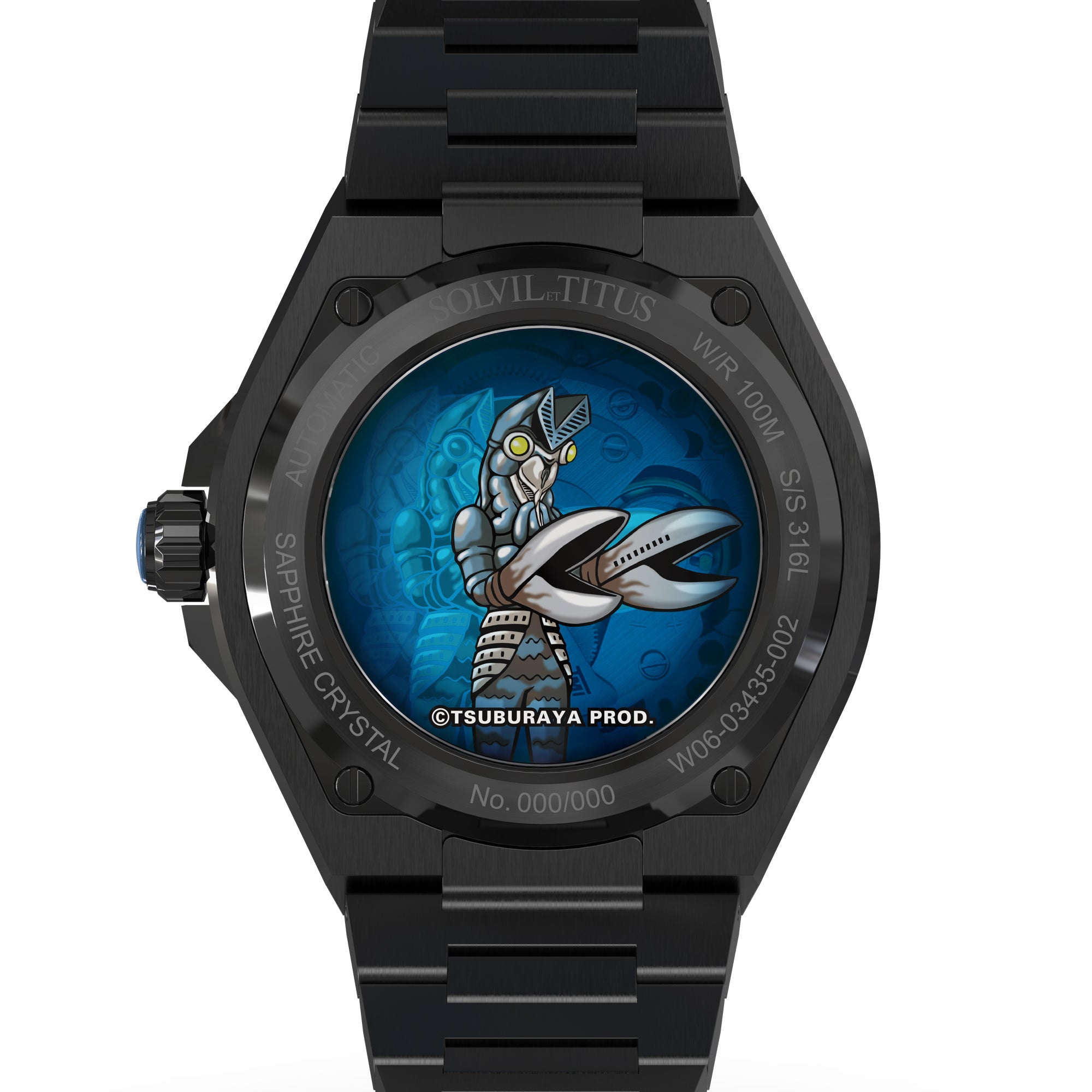 Voyager Collection "Alien Baltan" Limited-Edition Automatic Skeleton Watch