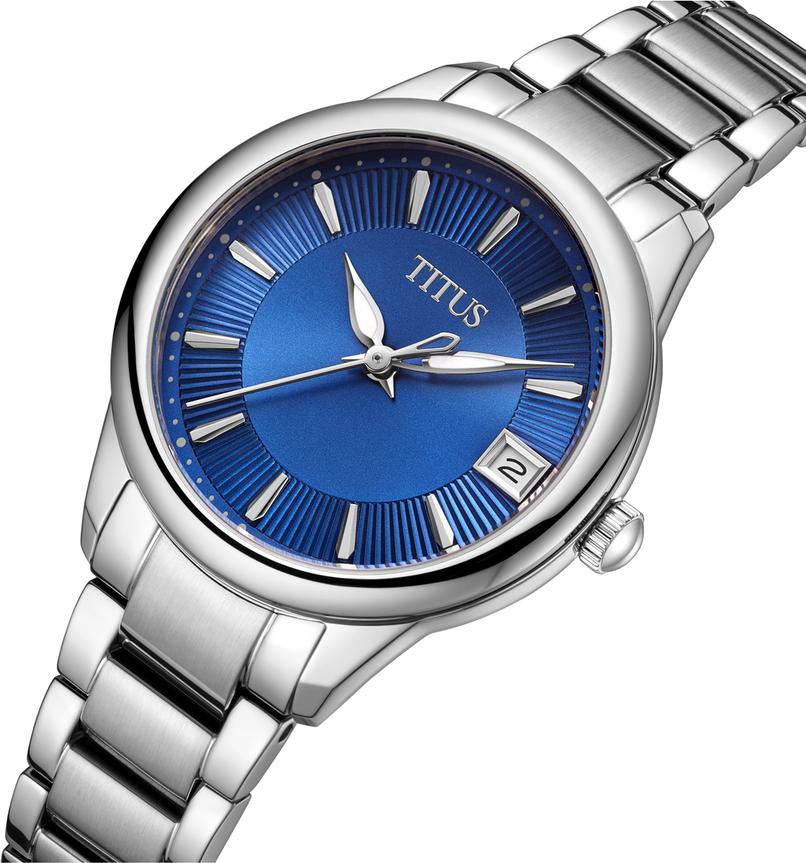 Fashionista 3 Hands Date Quartz Stainless Steel Watch W06-03373-006