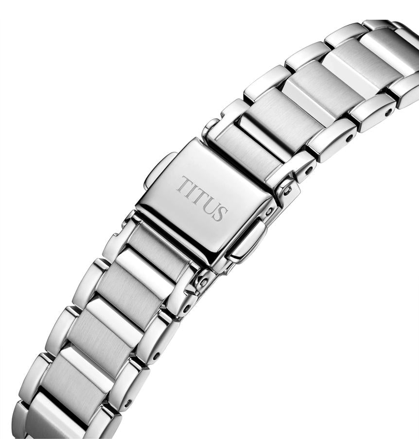 Fashionista 3 Hands Date Quartz Stainless Steel Watch W06-03373-007