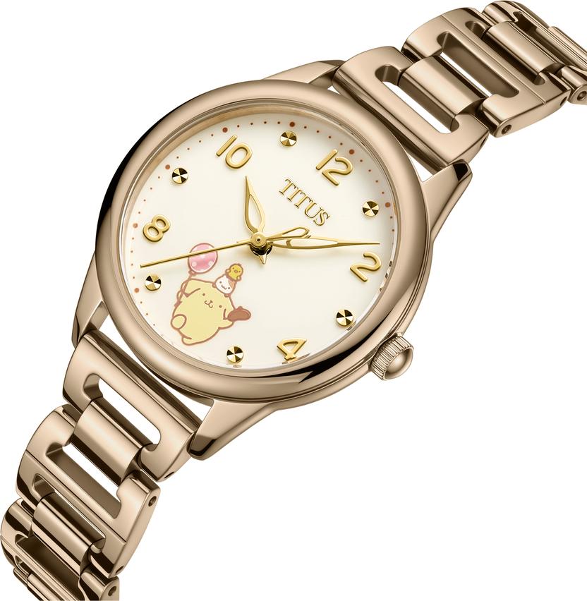 Solvil et Titus Pompompurin 3 Hands Quartz Stainless Steel Watch W06-03422-001