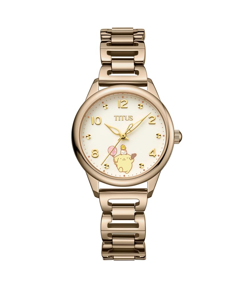 Solvil et Titus Pompompurin 3 Hands Quartz Stainless Steel Watch W06-03422-001