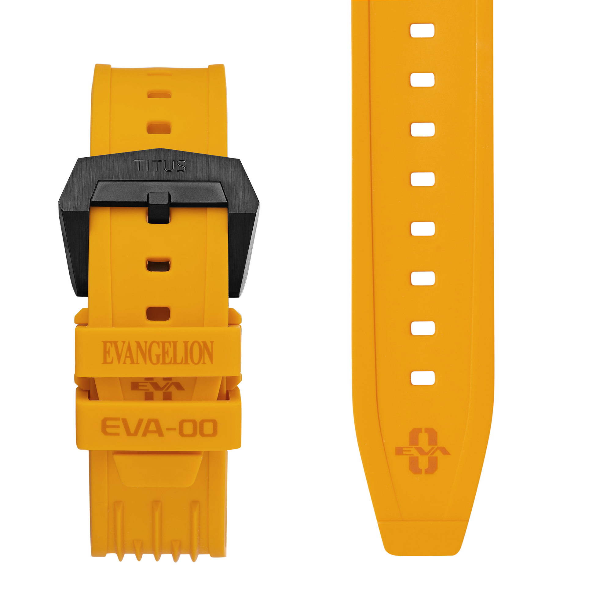 Solvil et Titus x EVANGELION Multi-Function Mechanical Silicone Watch W06-03426-003