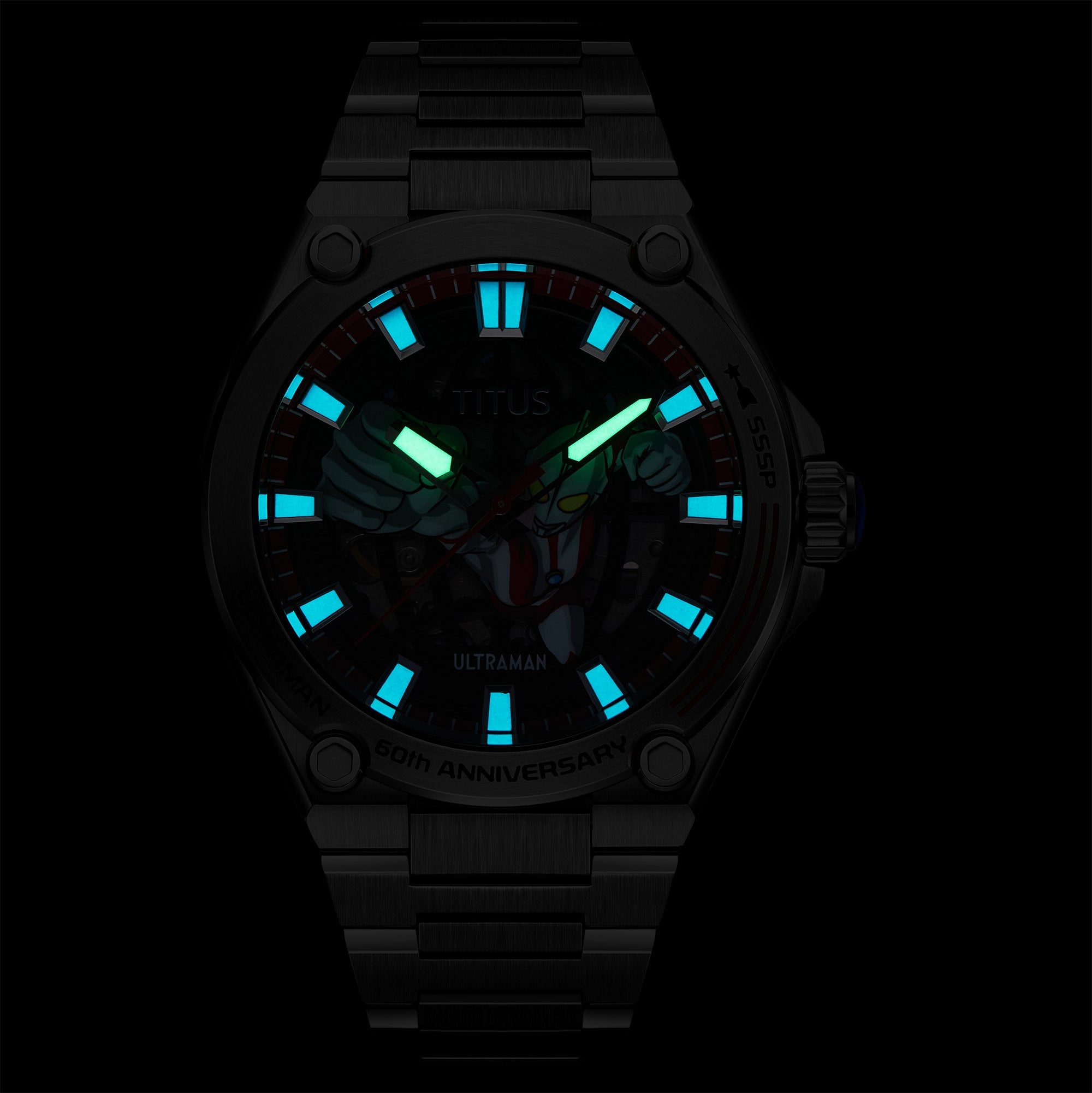 Voyager Collection "Ultraman 60th Anniversary" Limited-Edition Automatic Skeleton Watch