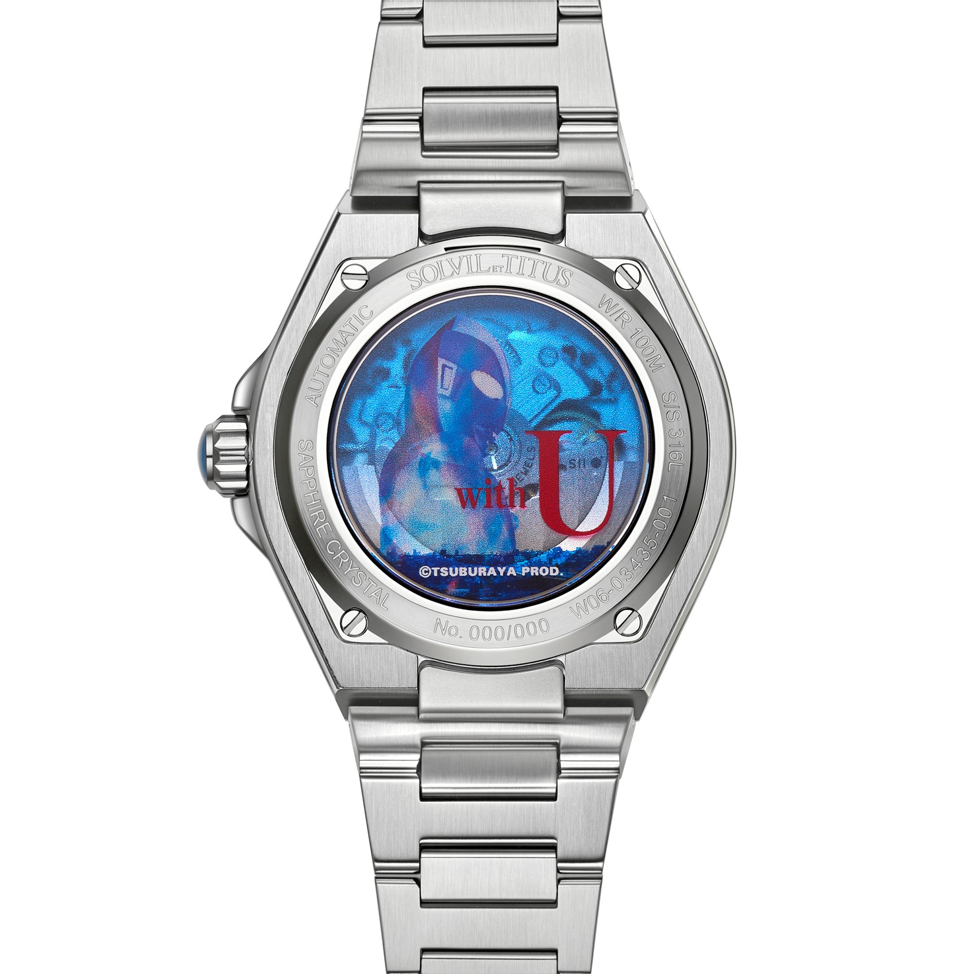 Voyager Collection "Ultraman 60th Anniversary" Limited-Edition Automatic Skeleton Watch