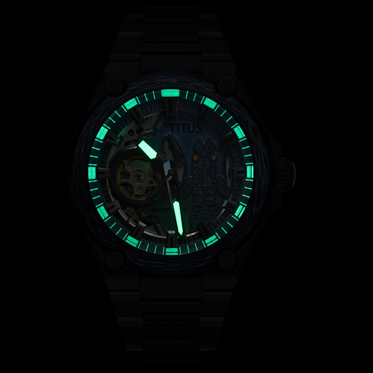 Voyager Collection "Alien Baltan" Limited-Edition Automatic Skeleton Watch W06-03435-002