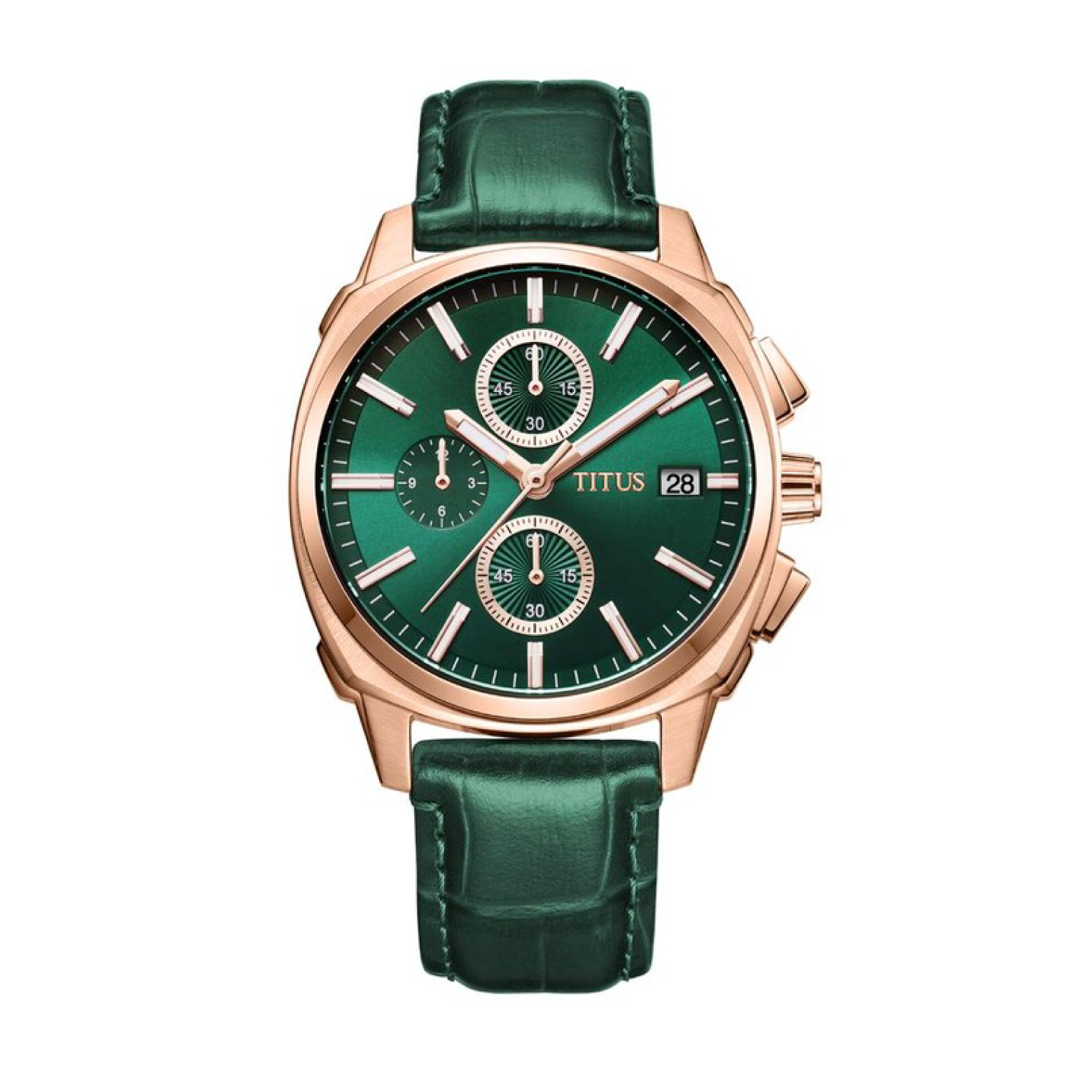 Modernist Chronograph Quartz Leather Watch W06-03308-008